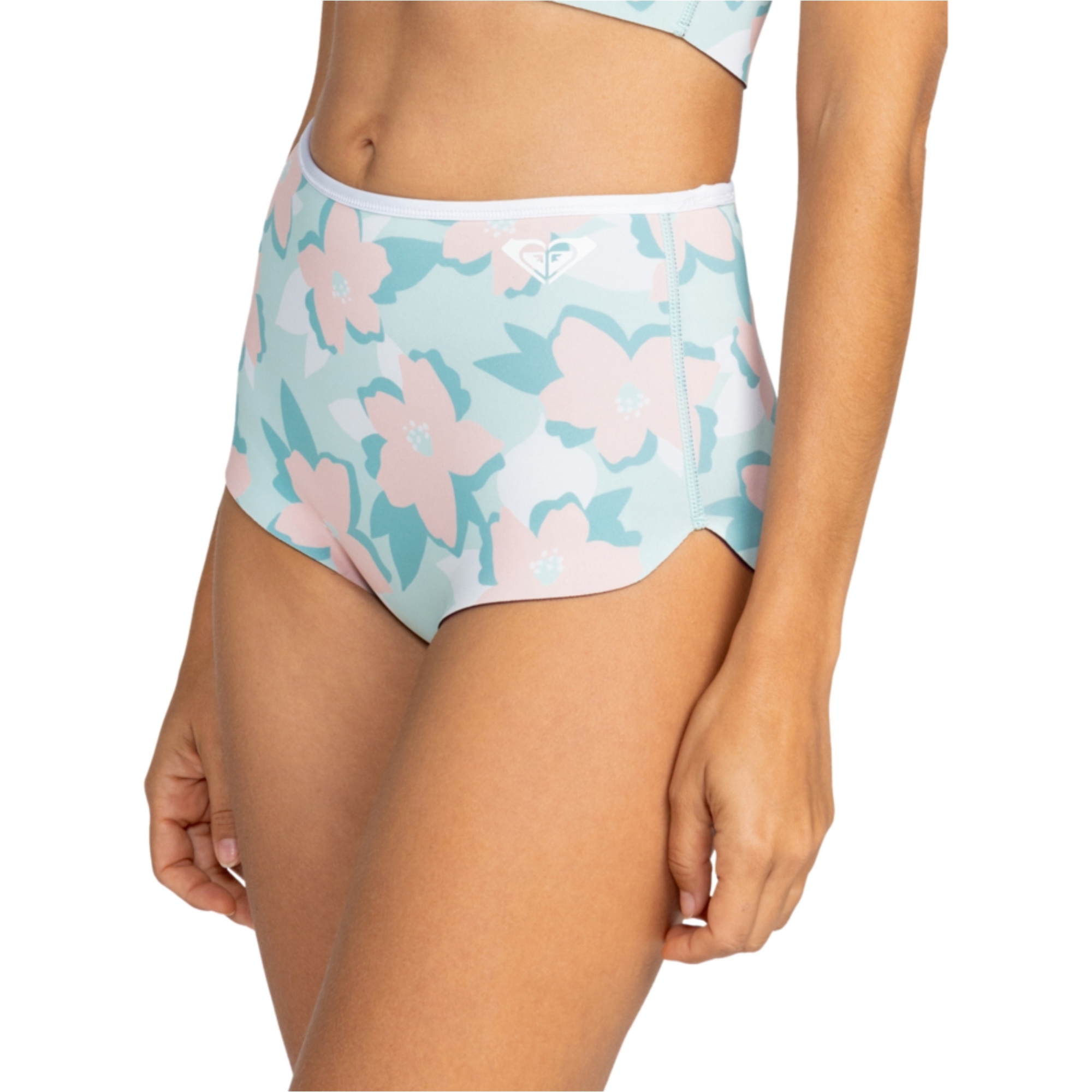 2025 Roxy Womens Rise 1mm Neopren Shorts ERJWH03029 - Harbor Gray